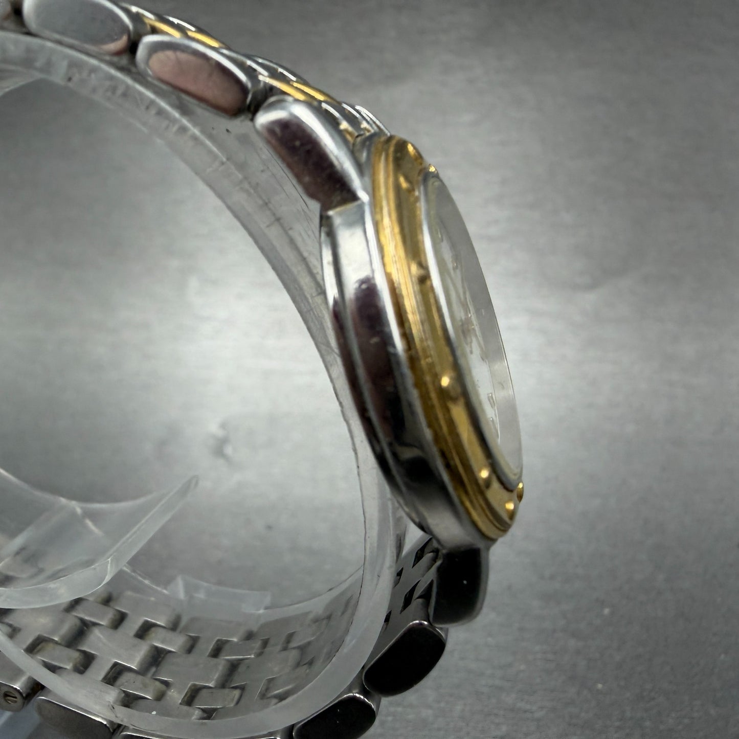Raymond Weil Tango Watch Women 28mm White Dial Two Tone Date Round 5360 New Bat83