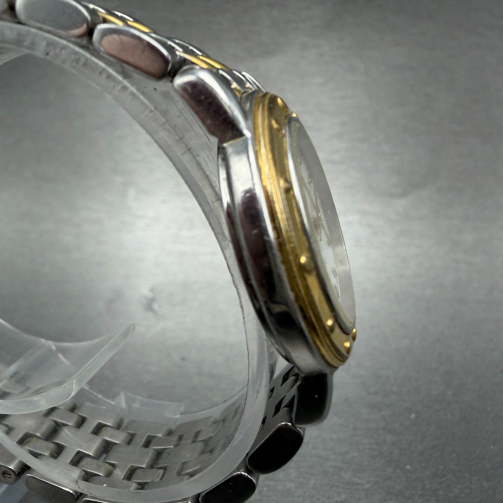 Raymond Weil Tango Watch Women 28mm White Dial Two Tone Date Round 5360 New Bat83