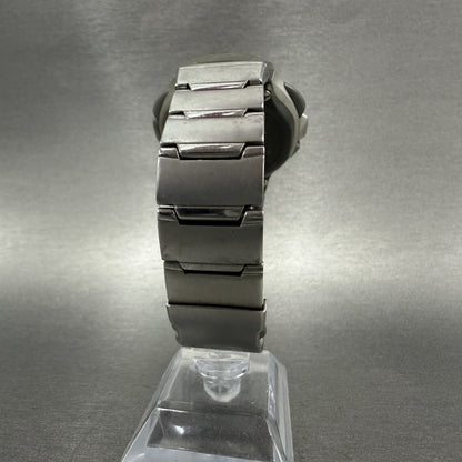 Casio Waveceptor Watch Men 42mm Digital Alarm Chrono Gray Oval WV50H New Batt7