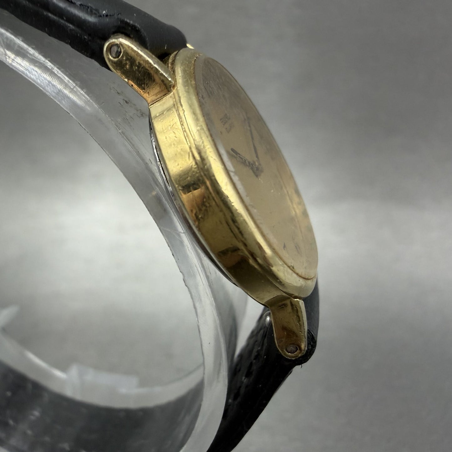 Seiko Watch Women 23mm Champagne dial Gold Tone Round 14000049 New Battery3