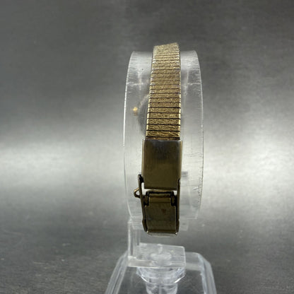 Citizen CQ Watch Women 17mm Champagne Dial Gold Tone Oval 5930-S25350 New Batt7