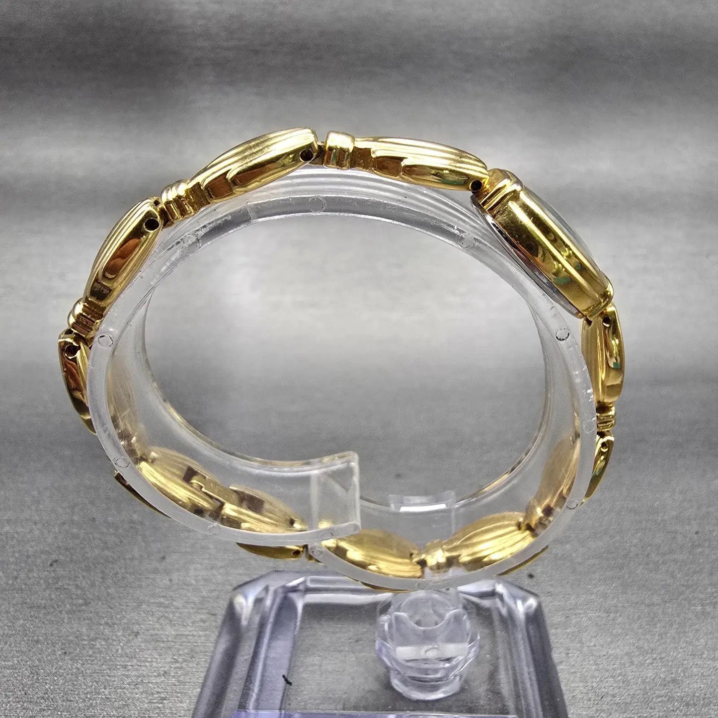 Citizen CQ Watch Women 16mm Black Dial Gold Tone Oval 3220-S29614 New Battery8