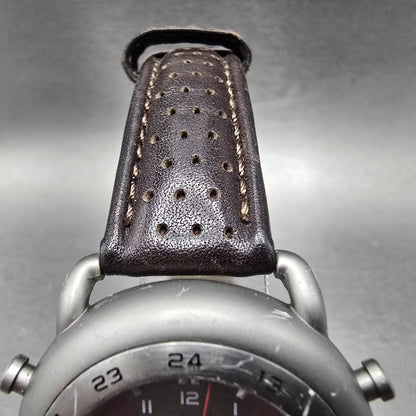 Timberland Watch Men 38mm Gray Dial Steel Alarm Chronograph New Battery4