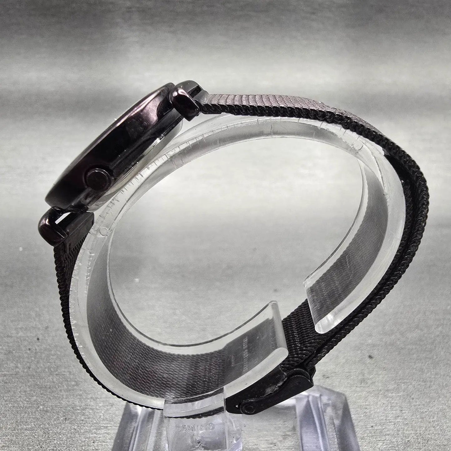Skagen Denmark Watch Women 25mm MOP Dial Purple Tone Round 107SMMD New Battery6