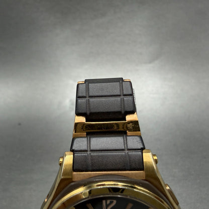 Casio Baby-G Watch Women 36mm Brown Dial Gold Tone Chronograph MSA-7200CGJ Solar4