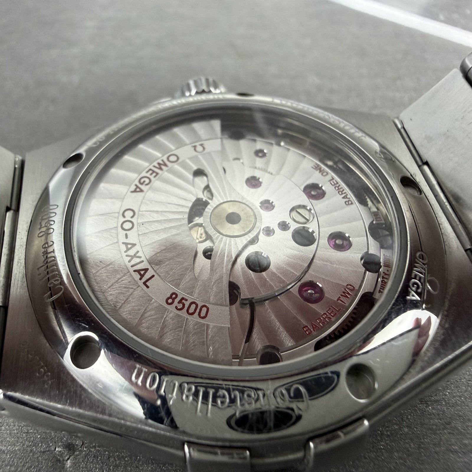 Omega Constellation Watch Men 38mm Silver Dial Stainless Steel Date Automatic8