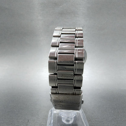 Seiko Spirit Watch Men 34mm Cream Dial Silver Tone Date 7n42-6110 New Battery
