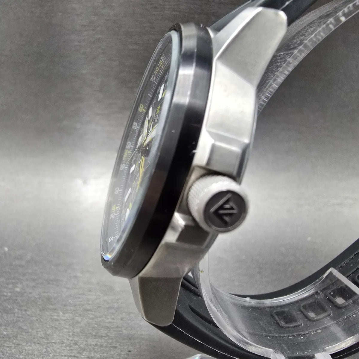 Citizen Promaster Sikorsky Watch Men 42mm Gray Dial Steel Date GMT BJ7004-43H2