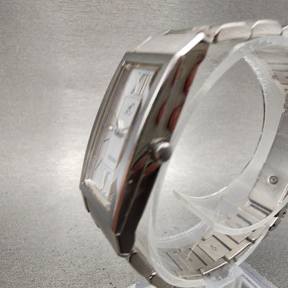 Citizen XC Tank Watch Women 16mm Silver Dial Silver Tone 5431t003982 NewBattery2