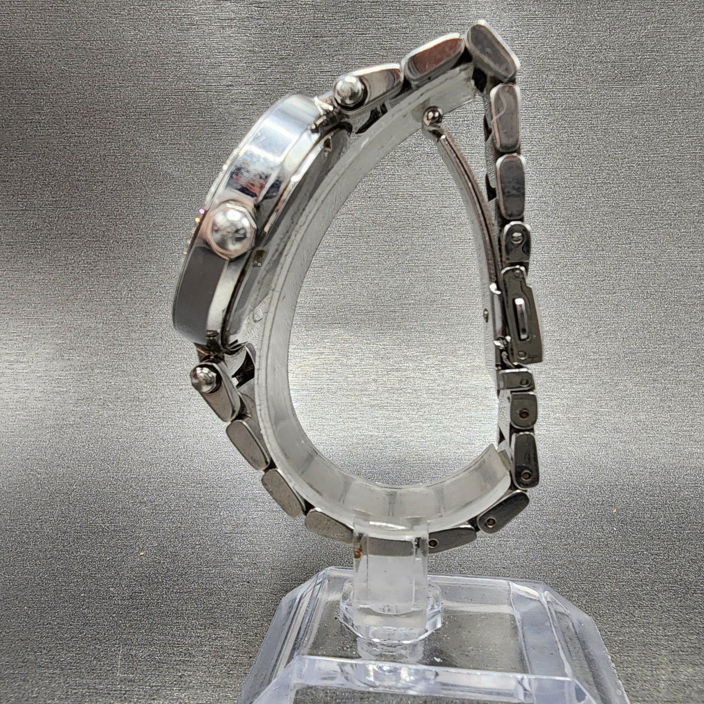 Michael Kors Parker Watch Women 39mm Silver Dial Silver Tone Round New Battery6