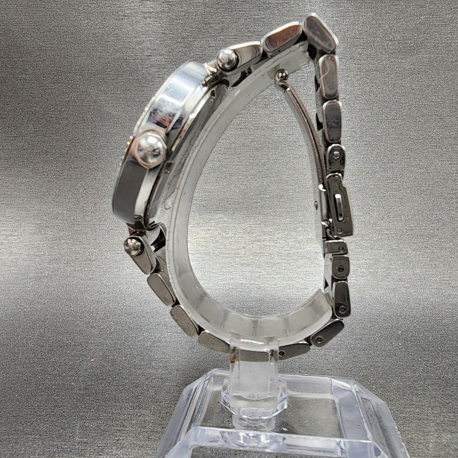 Michael Kors Parker Watch Women 39mm Silver Dial Silver Tone Round New Battery6