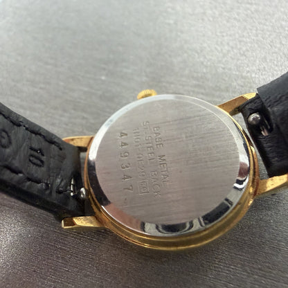 Seiko Watch Women 21mm Cream Dial Gold Tone Round 1N01-0E29 New Battery9