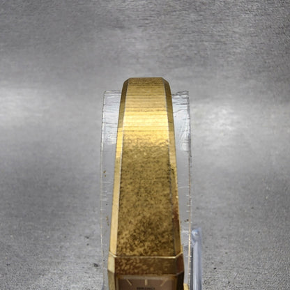 Seiko Tank Watch Women 12mm Champagne Dial Gold Tone 2e206259 New Battery4