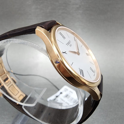 Tissot TClassic Tradition Watch Women 31mm White Dial Rose Gold Tone Round3