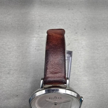 Skagen Ditte Watch Women 36mm White Dial Silver Tone Round SKW2214 New Battery4