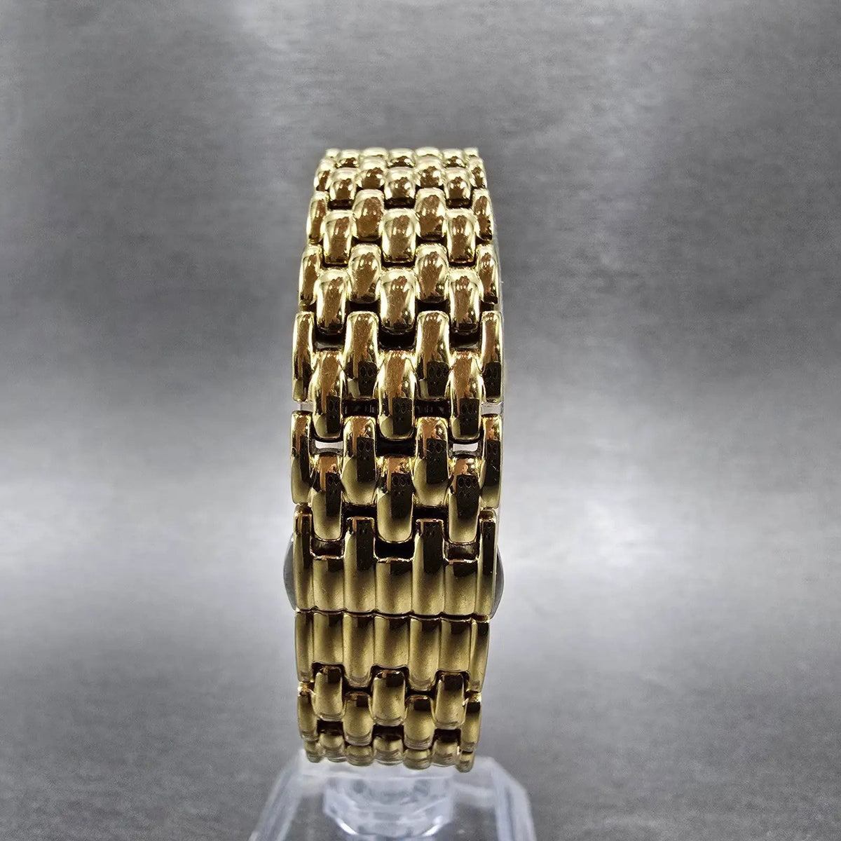Citizen Eco-Drive Watch Women 30mm MOP Dial Gold Date Diamonds EW2282-52D Runs7