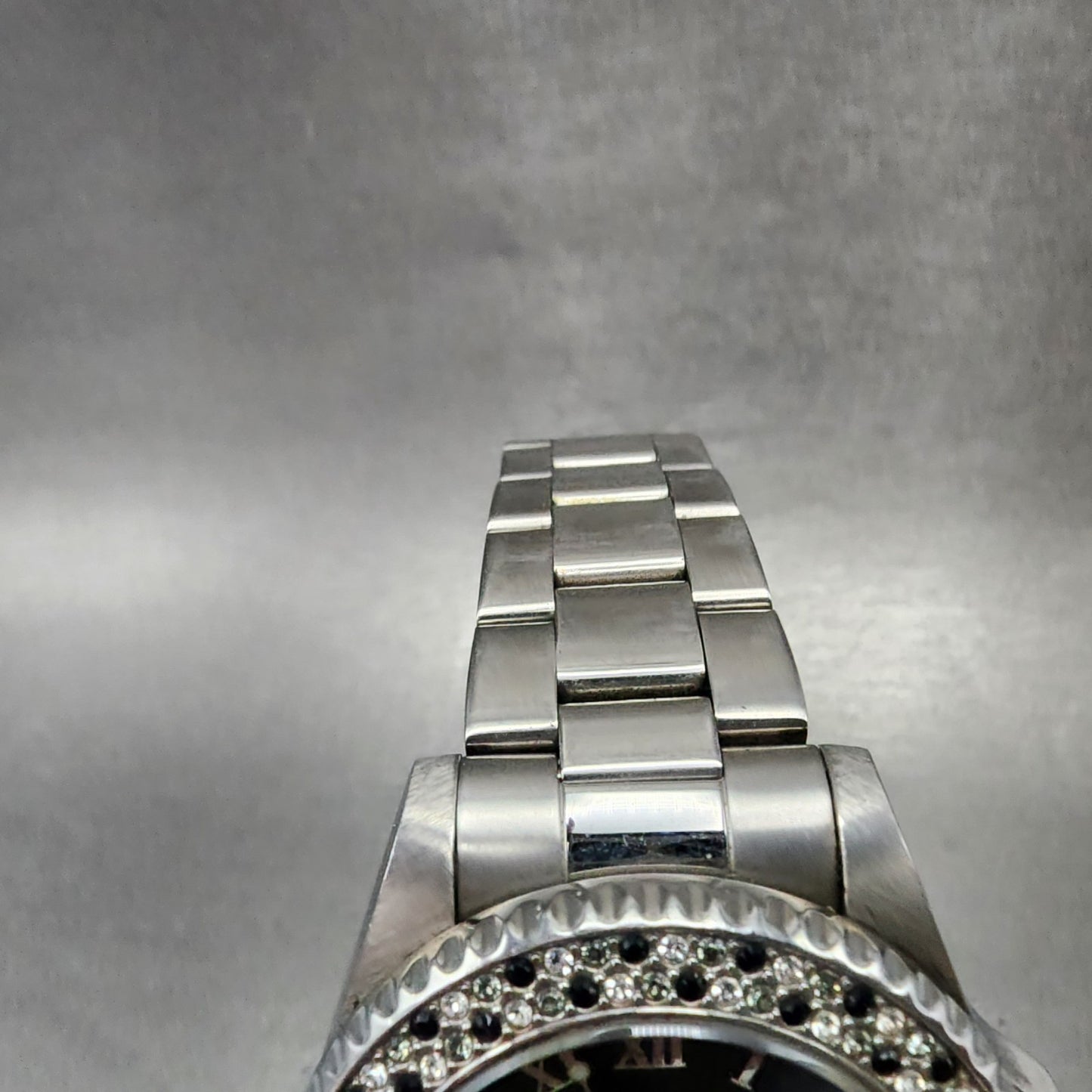 Invicta Angel Watch Women 41mm Black Dial Steel Date Round 21610 New Battery4