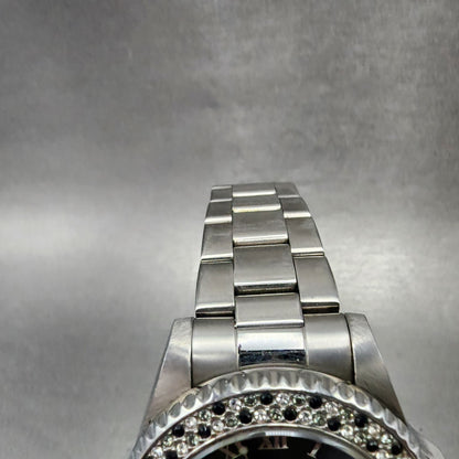 Invicta Angel Watch Women 41mm Black Dial Steel Date Round 21610 New Battery4