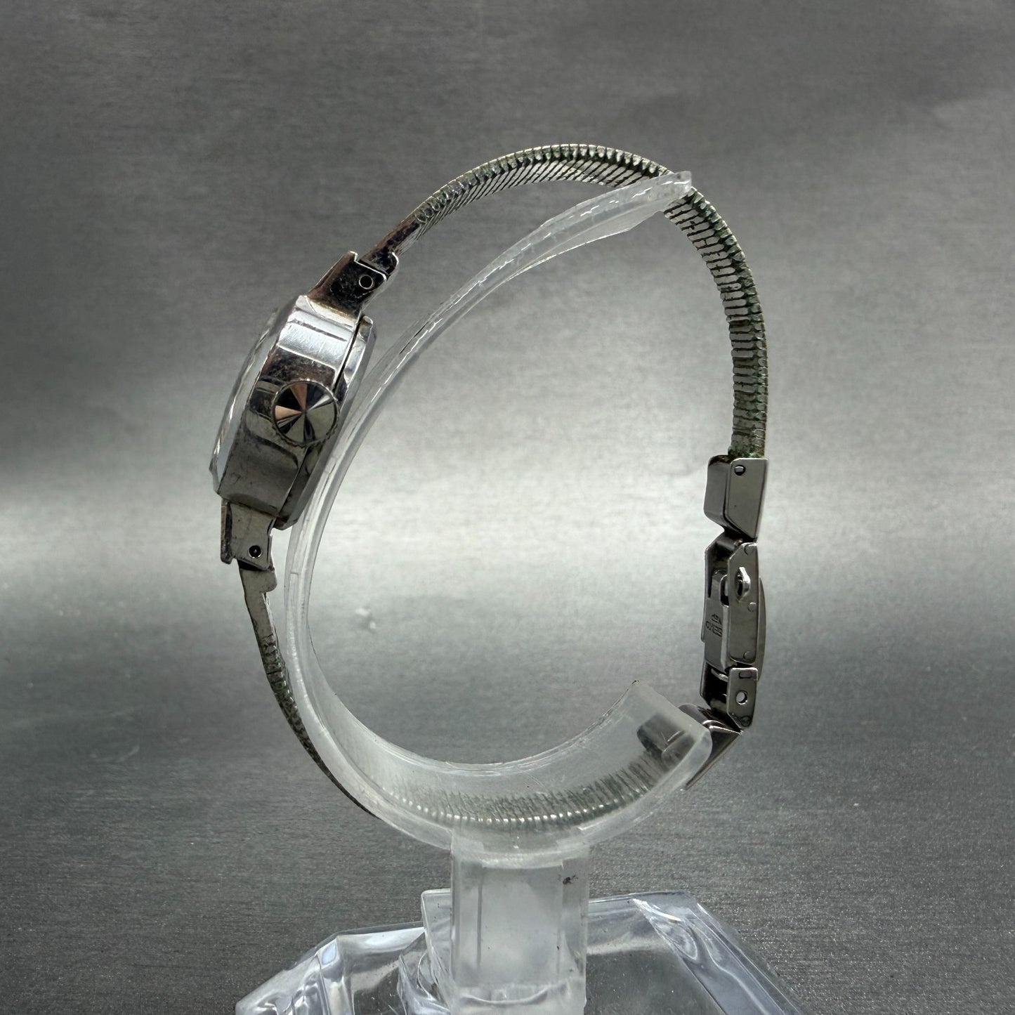 Seiko Watch Women 16mm Silver Dial Silver Tone Manual Round 11-0340 Runs Vintage6