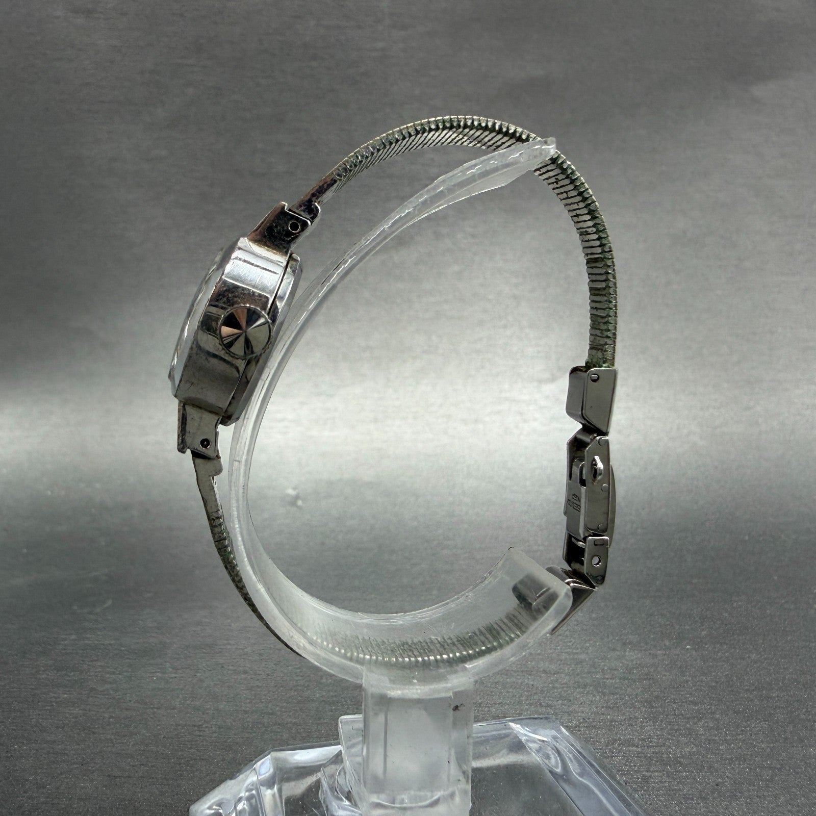 Seiko Watch Women 16mm Silver Dial Silver Tone Manual Round 11-0340 Runs Vintage6