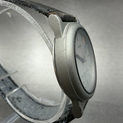 Seiko ALBA Watch Women 30mm Gray Dial Gray Tone Round Y131-6100 New Battery3