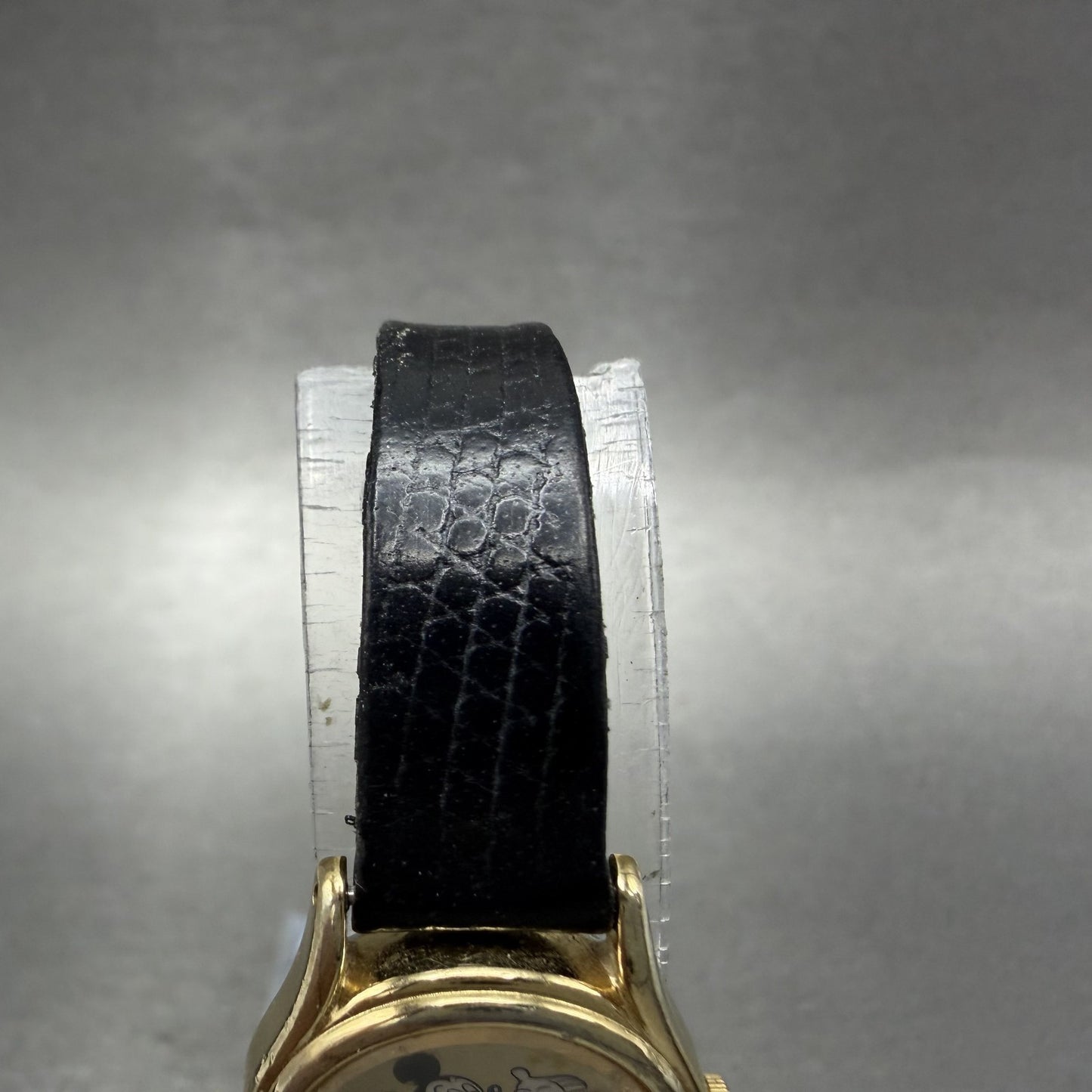 Seiko Mickey Mouse Watch Women 19mm Champagne Dial Gold Tone 2p200089 New Batt4