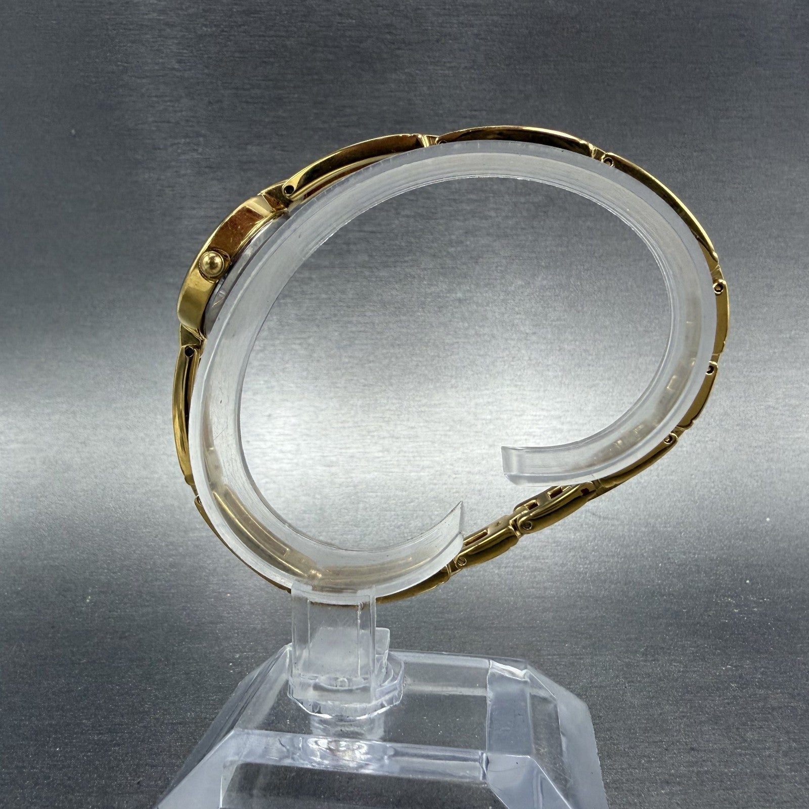 Citizen Watch Women 20mm Champagne Dial Gold Tone Round 5920-S99183 New Battery6