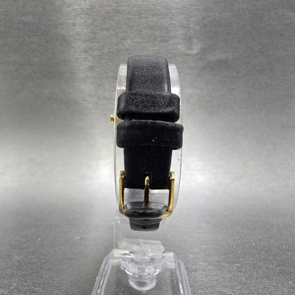 Movado Muesem Watch Women 25mm Black Dial Gold Tone Round 87 A1 832 PARTS8