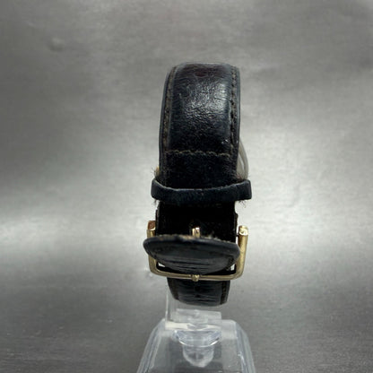 Seiko SQ Watch Men 33mm Silver Dial Two Tone Date 5y22-6009 New Battery Vintage7