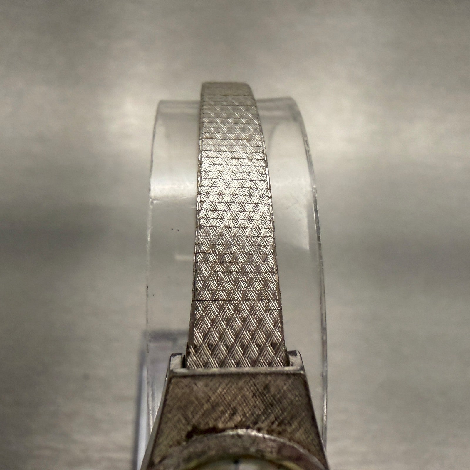 Seiko Hi-Beat Watch Women 15mm Silver Dial Silver Tone Oval 1120-7000 Manual4