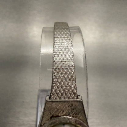 Seiko Hi-Beat Watch Women 15mm Silver Dial Silver Tone Oval 1120-7000 Manual4