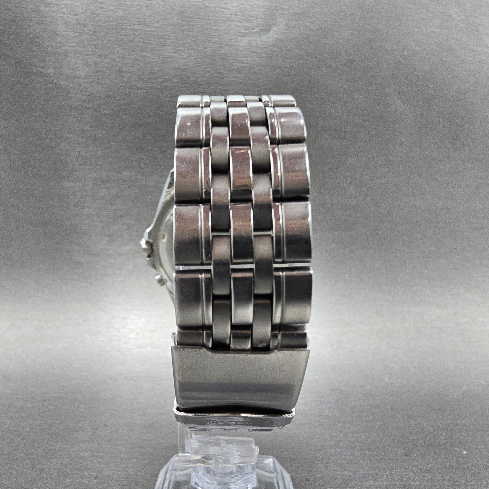 Citizen Promaster Wingman Watch Men 41mm Black Dial Steel Ani Digi READ!! NewBat8