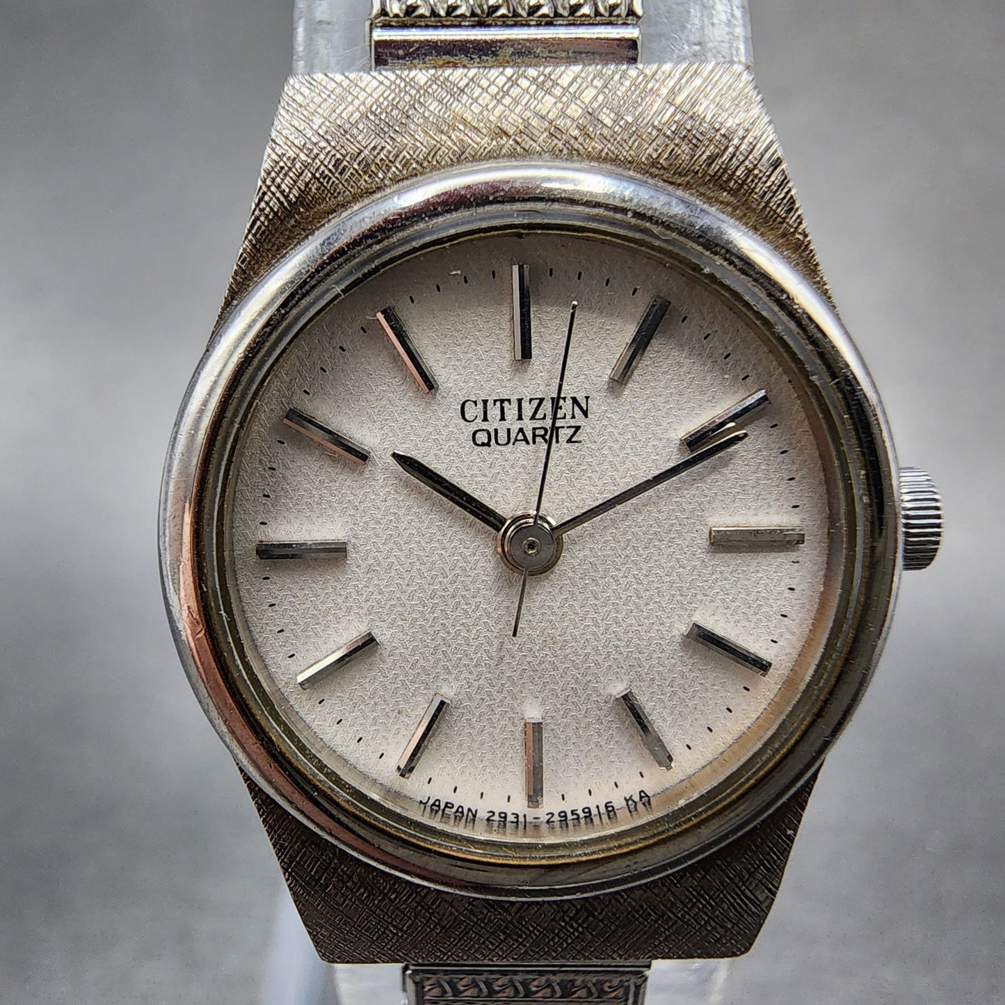 Citizen Watch Women 20mm Silver Dial Silver Tone 2951293851 New Battery1