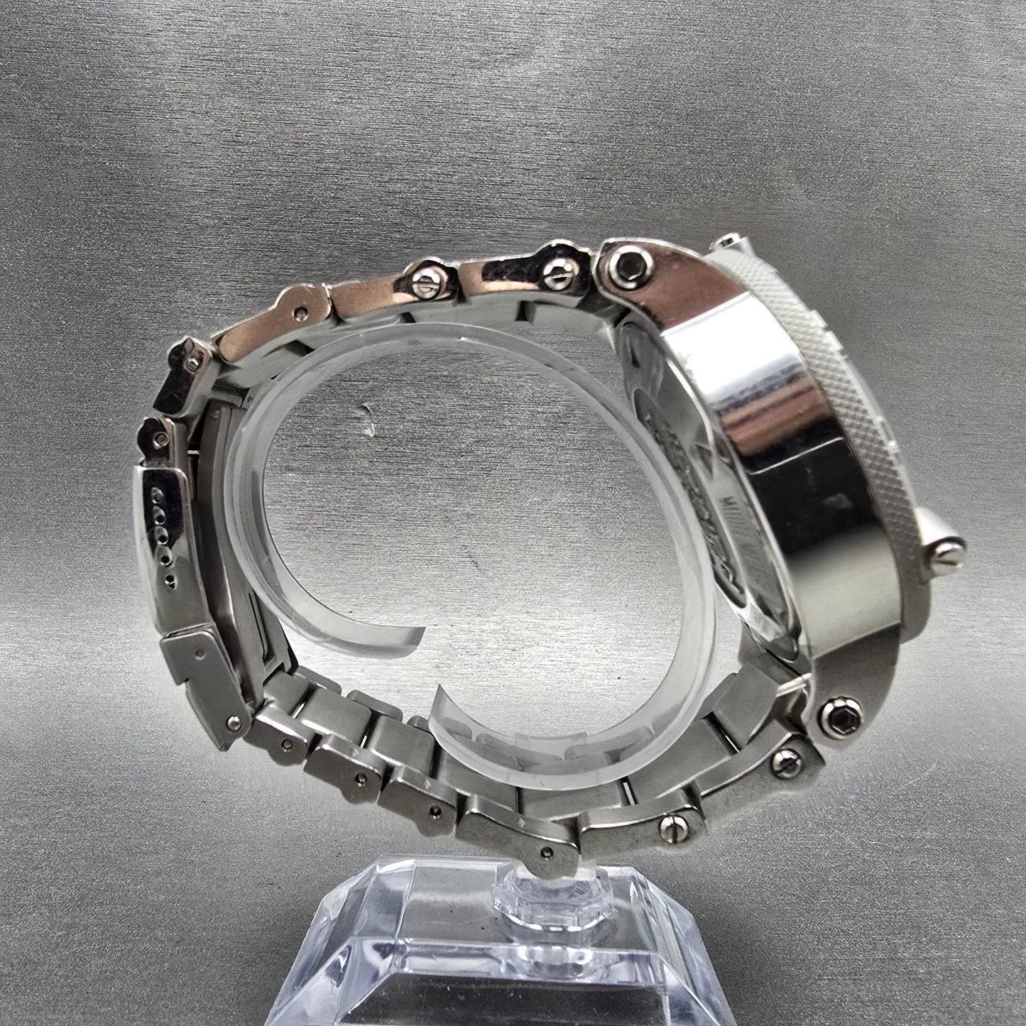 Invicta Sub Aqua Noma III Watch Men 50mm Silver Dial Silver Tone 1894 NewBattery8