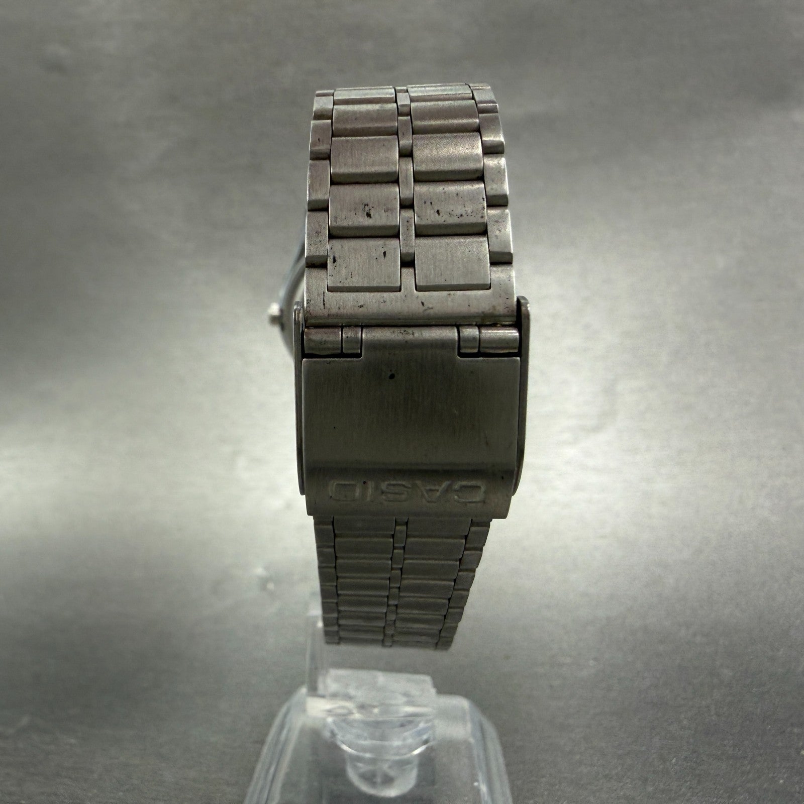 Casio MQ-336 Watch Men 33mm White Dial Silver Tone Round New Battery Vintage PL38