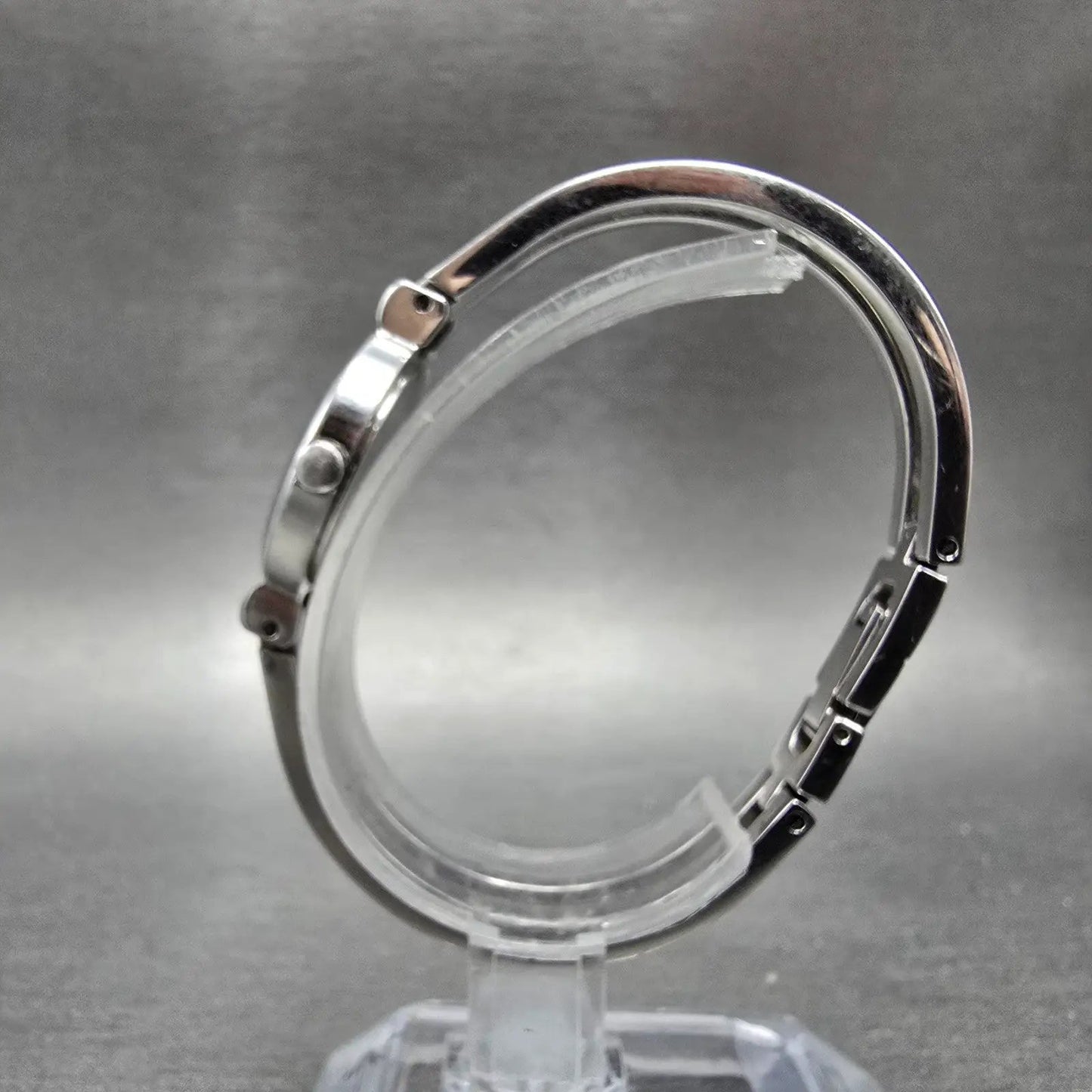 Movado Harmony Watch Women 23mm Black Dial Silver Tone 84 A1 809 A New Battery7