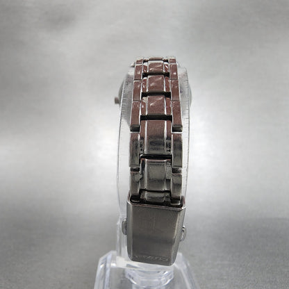 Citizen EcoDrive Watch Women 27mm Black Dial Stainless Steel Dadyate Runs7
