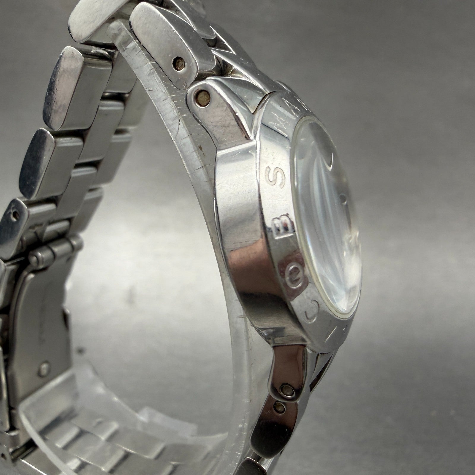 Marc By Marc Jacobs Watch Women 26mm Silver Dial Steel Round MBM3146 New Battery4