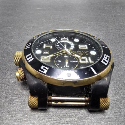 Invicta Pro Diver Chronograph Watch Men 51mm Black Dial Black Tone Date New Batt4