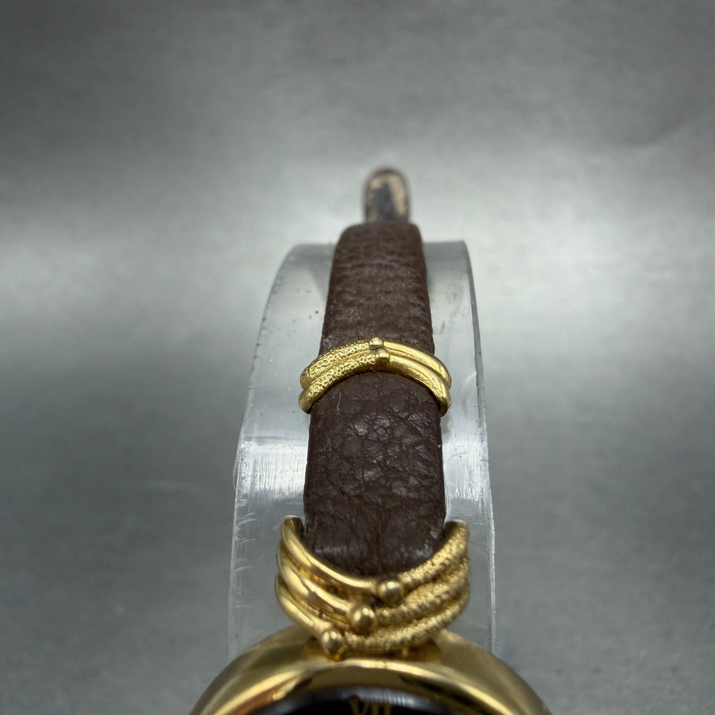 Seiko Watch Women 22mm Brown Dial Gold Tone Round 2320-0240 New Battery Vintage4