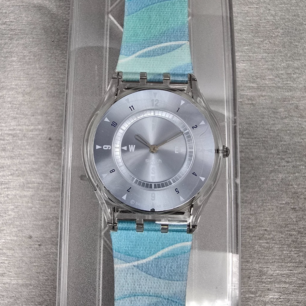 Swatch Skin James Bond Thunderball Watch Men 34mm SFK154 New Battery NOS1
