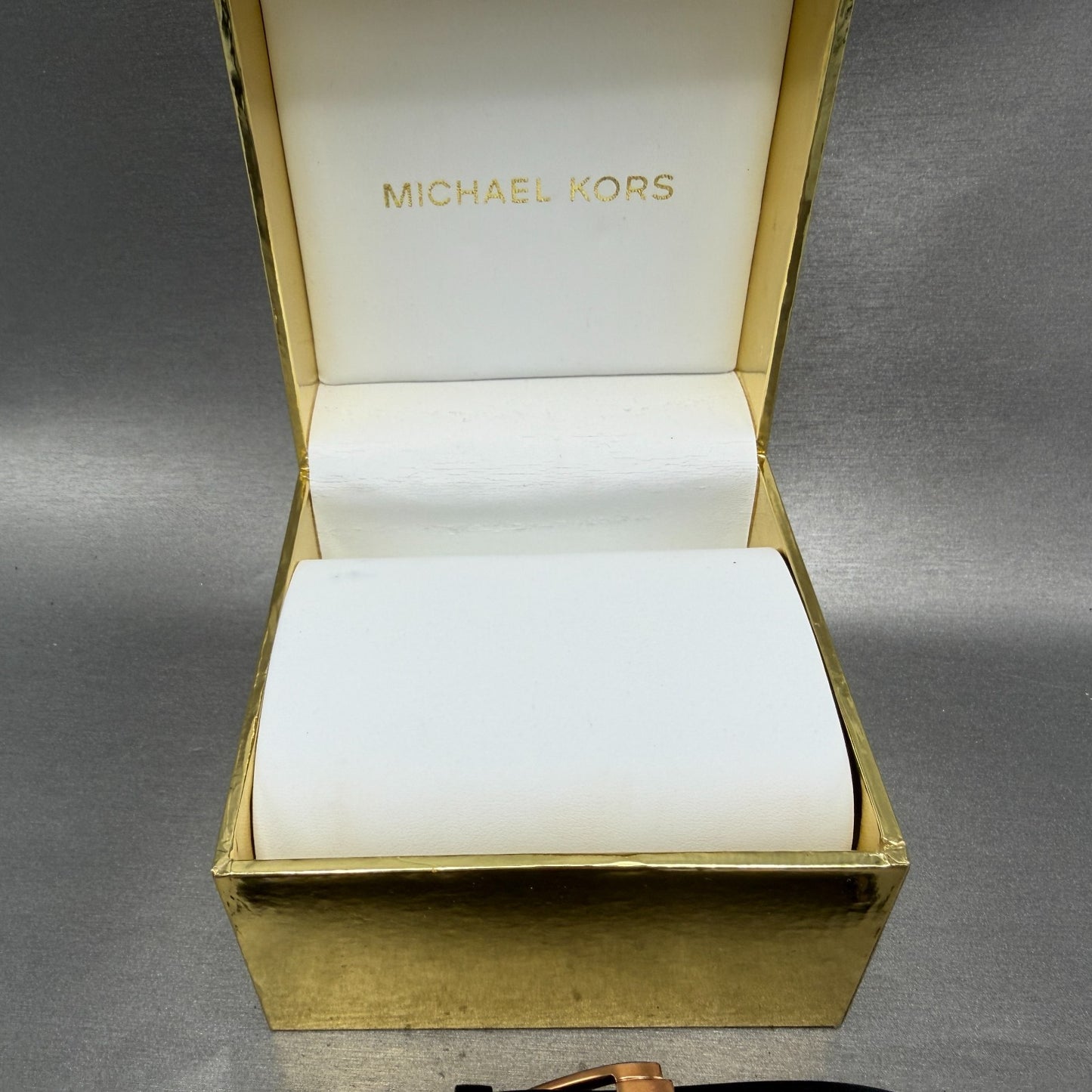 Michael Kors Pyper Watch Women 38mm White Dial Rose Gold Round MK-2775 New Batt13
