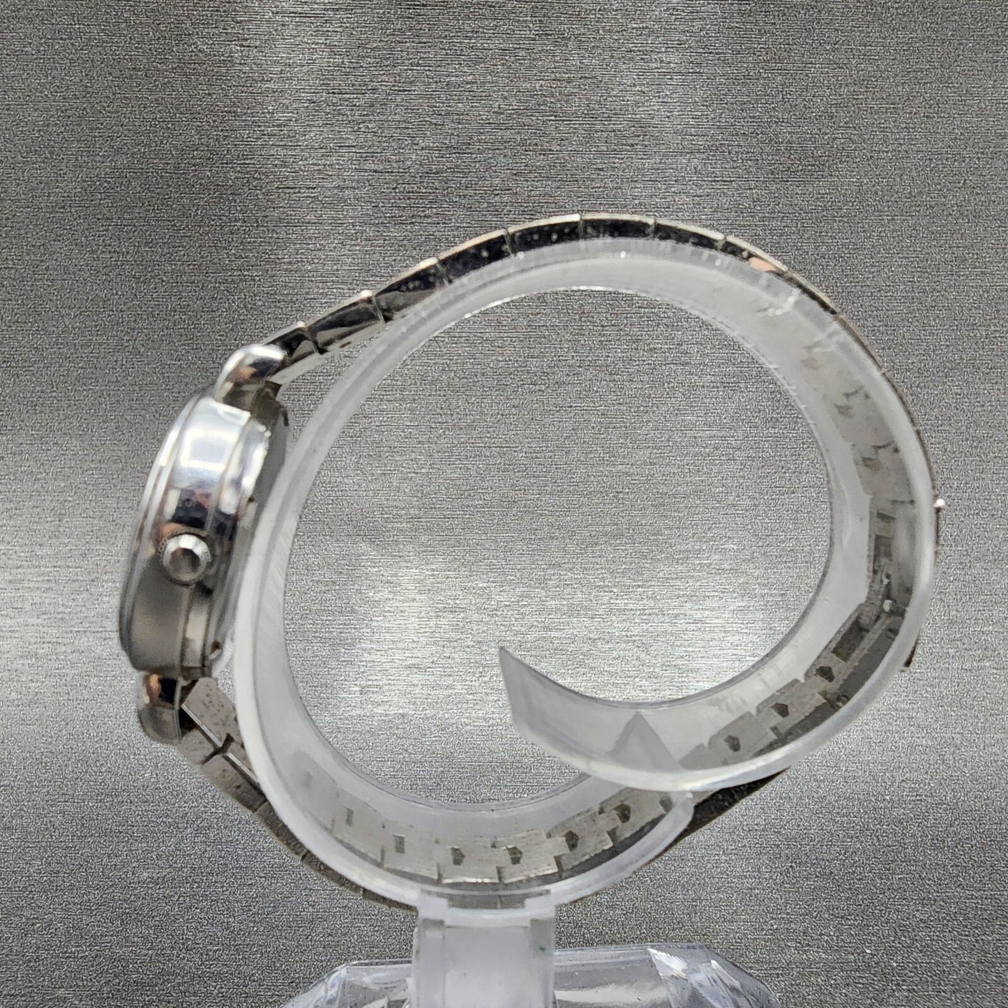 Seiko Watch Women 24mm White Dial Silver Tone Date Round 34220020 New Battery6