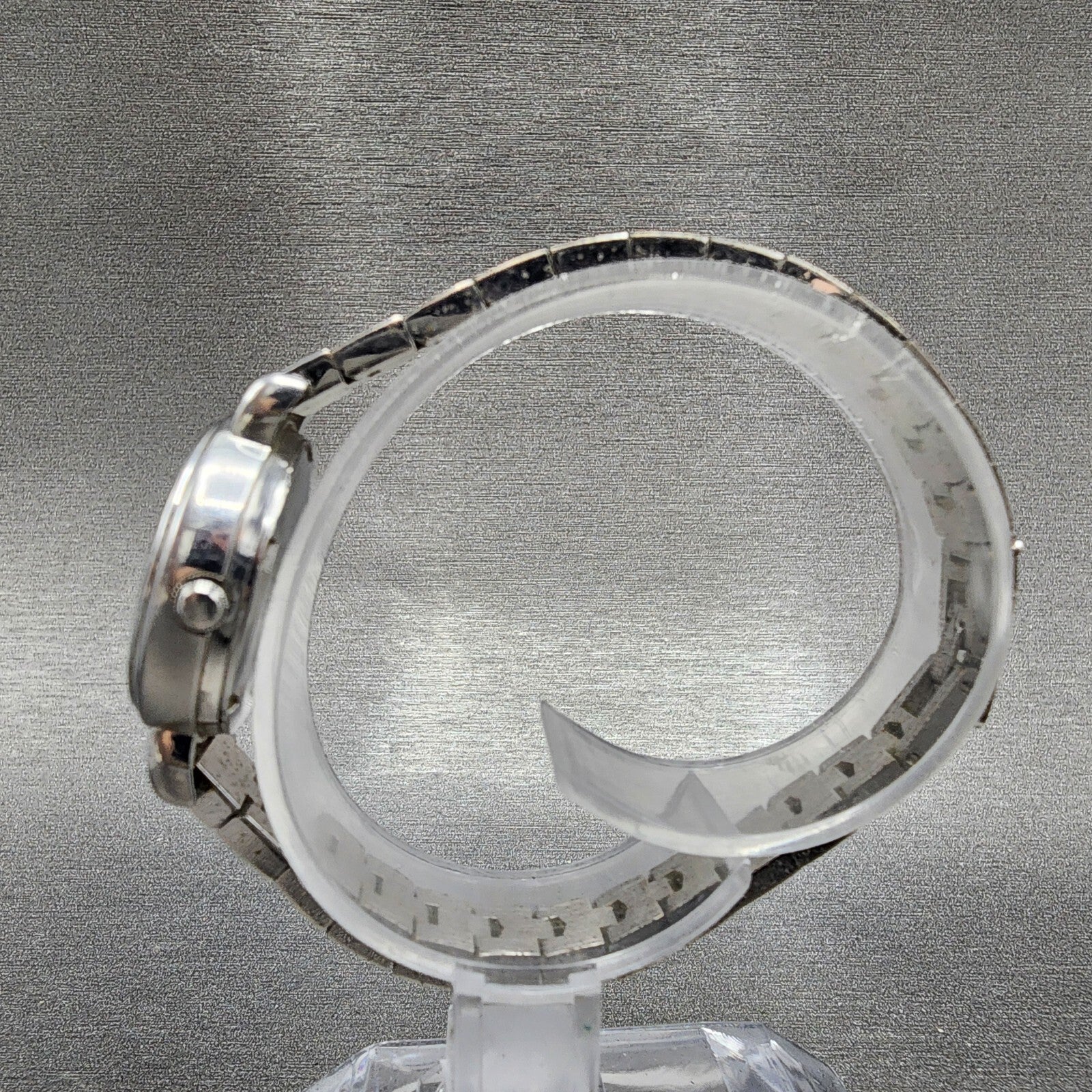 Seiko Watch Women 24mm White Dial Silver Tone Date Round 34220020 New Battery6