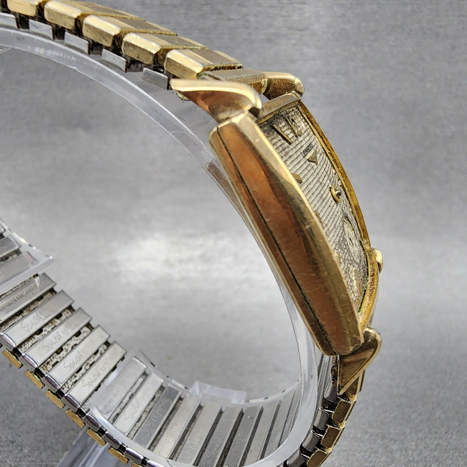 Longines Watch Men 26mm Cream Dial 10K Gold Filled Samll Seconds 23Z PARTS4
