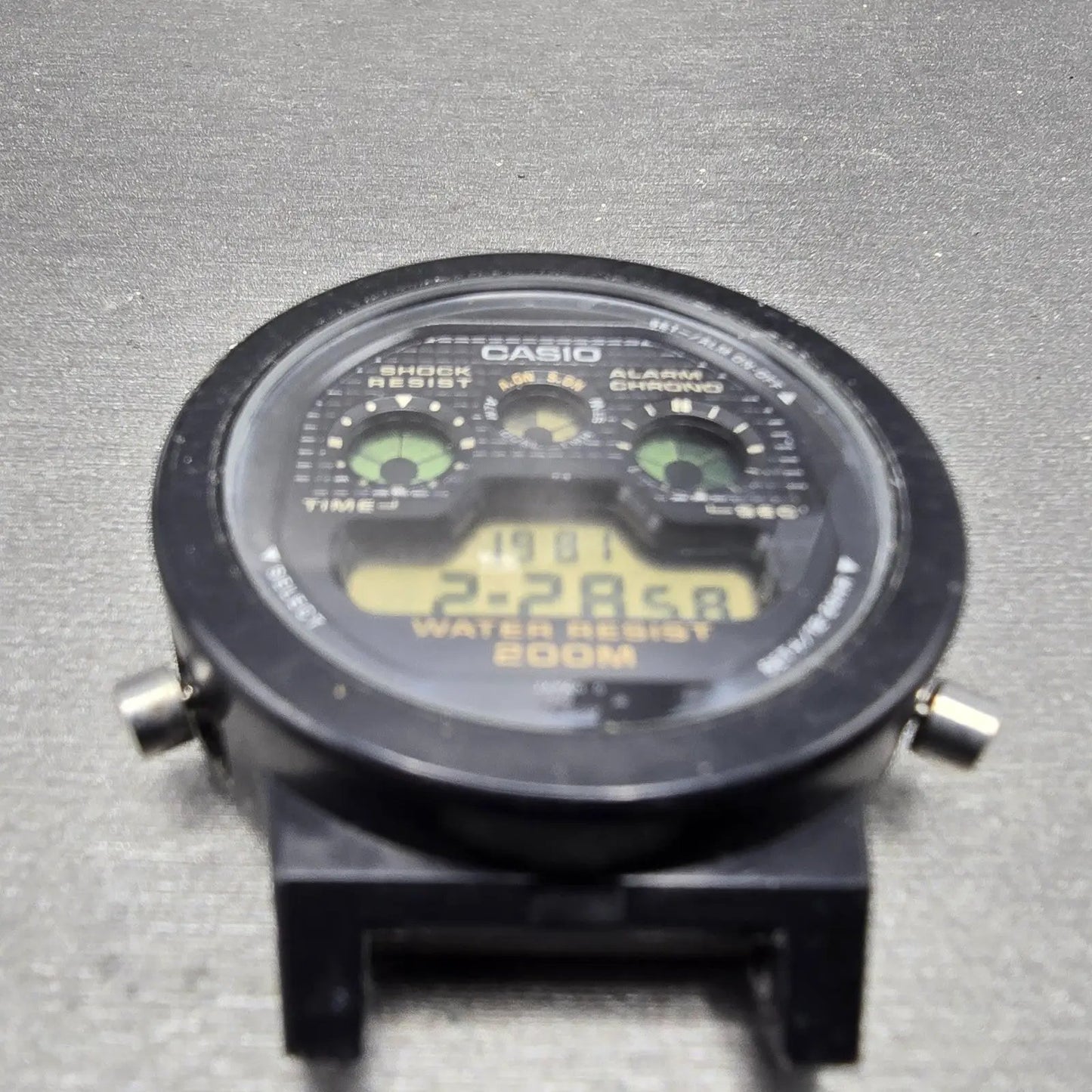 Casio G-Shock DW-5900 Watch Men 39mm Digital Black Alarm Chronograph New battery2