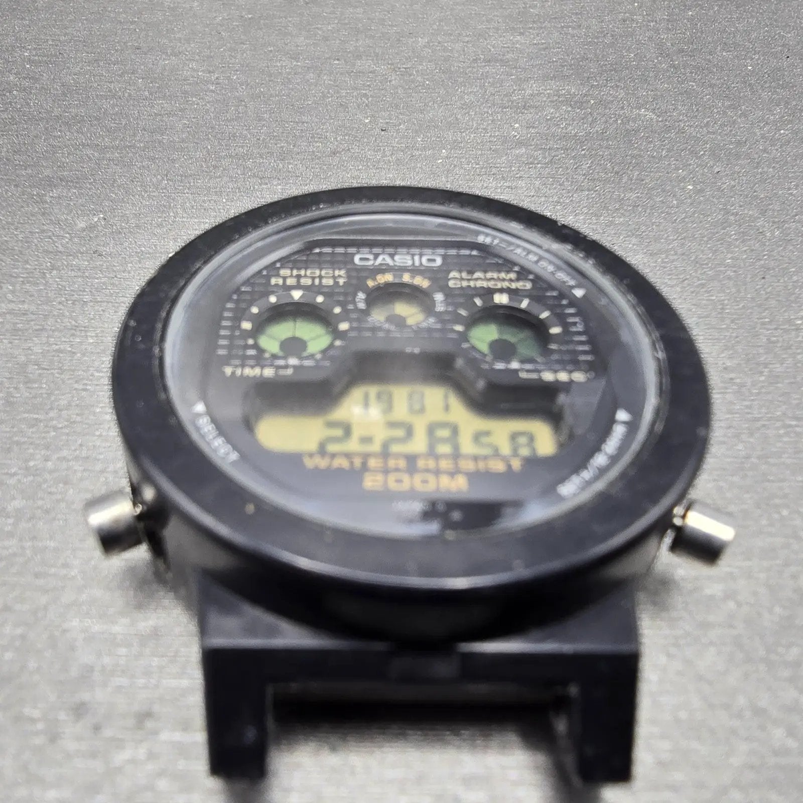 Casio G-Shock DW-5900 Watch Men 39mm Digital Black Alarm Chronograph New battery2