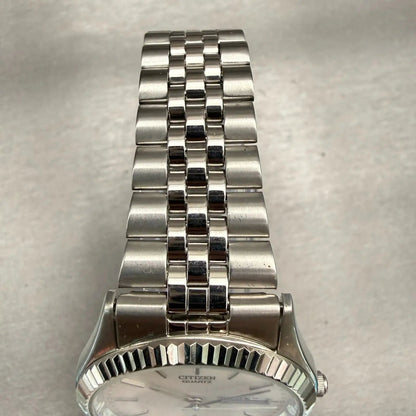 Citizen President Watch Men 35mm Silver Dial Silver Daydate Round New Battery4
