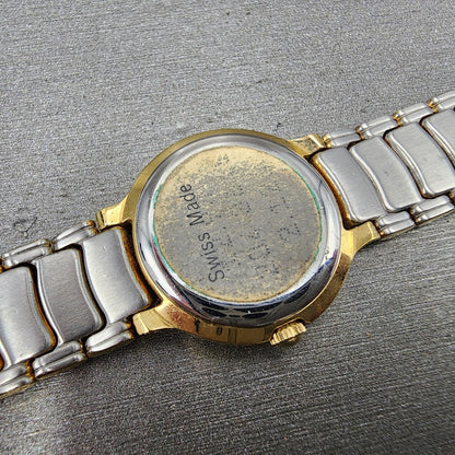 Rado Lesoir Watch Women 23mm Gold Dial Gold Tone Roud 202 PARTS10