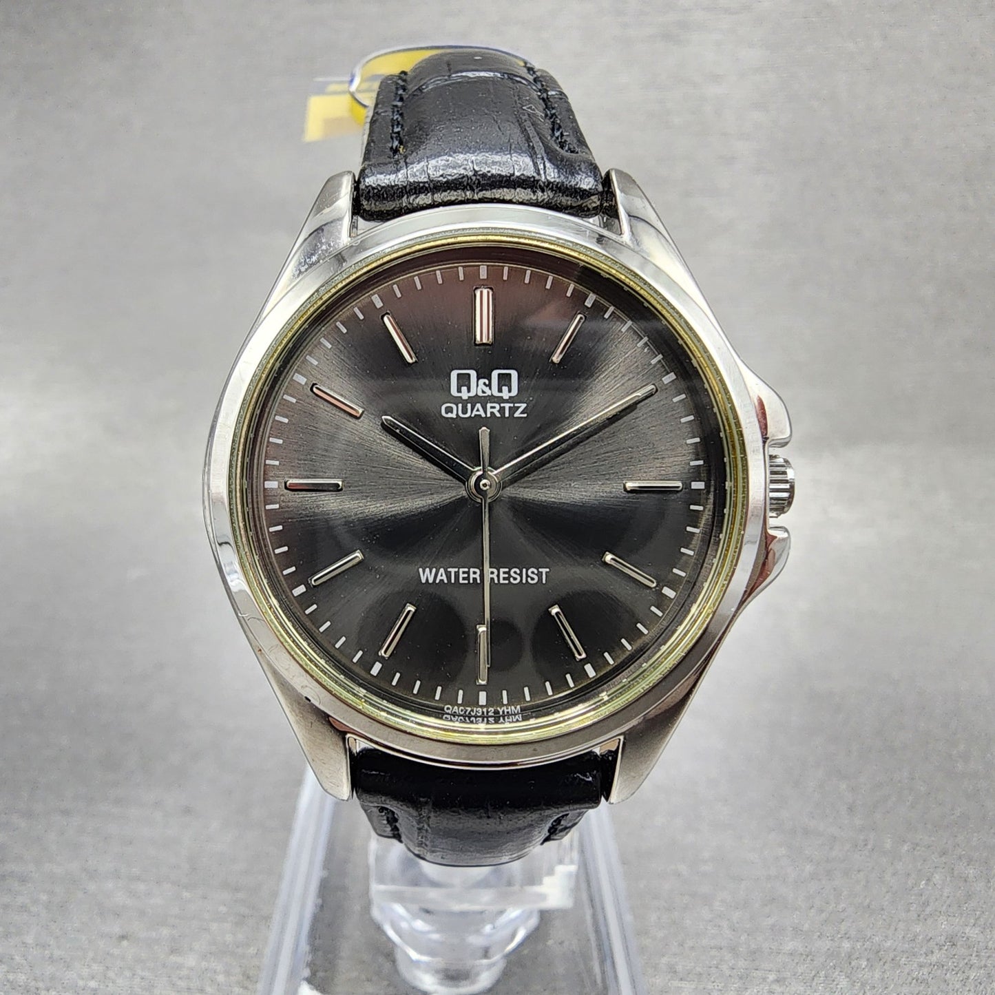 Citizen Q&Q Watch Women 30mm Gray Dial Silver Tone Round New Battery0